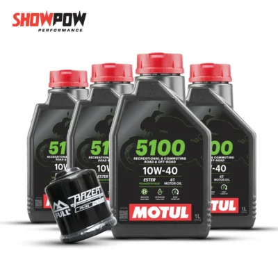 Motul SET3 4 ขวด + กรอง 1 ลูก = 1,399-03