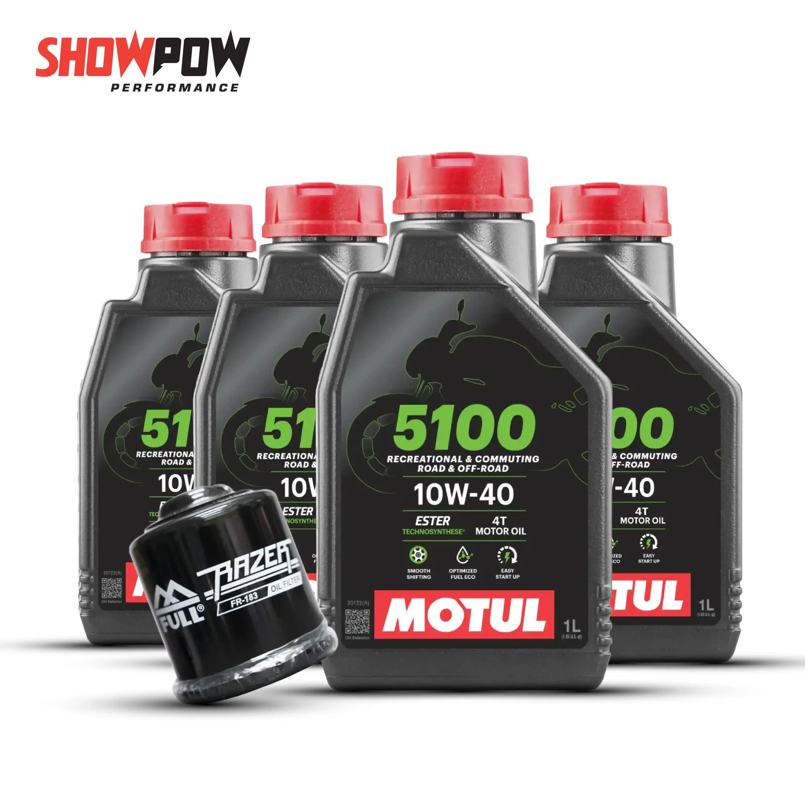 Motul SET3 4 ขวด + กรอง 1 ลูก = 1,399-03
