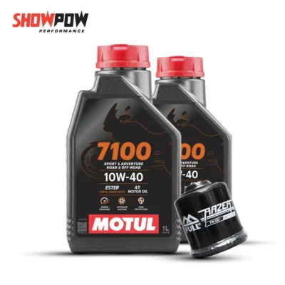 MOTUL 4T 7100 x2 + OIL FILTER x1