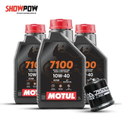 Motul SET2 3 ขวด + กรอง 1 ลูก = 1,799-02