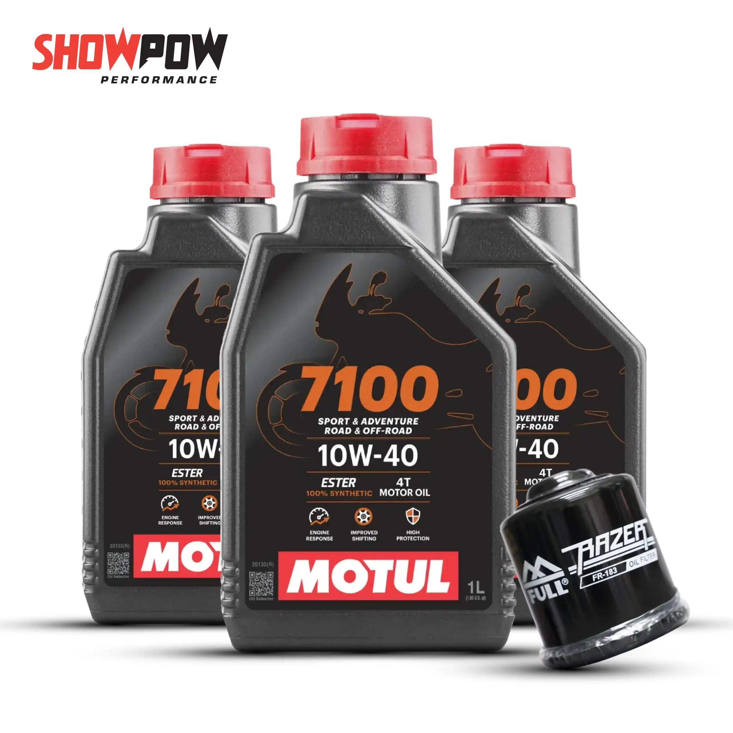 Motul SET2 3 ขวด + กรอง 1 ลูก = 1,799-02