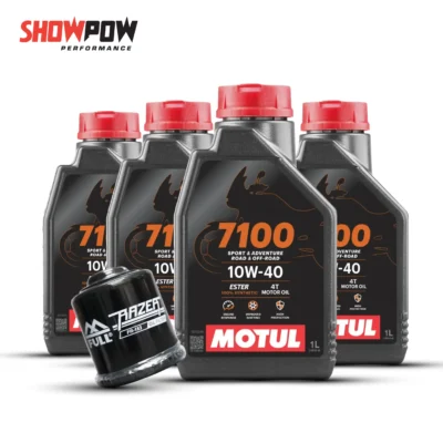 Motul SET3 4 ขวด + กรอง 1 ลูก = 2,399-03