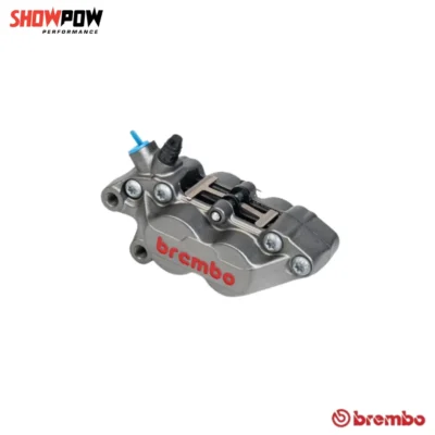 ปั๊มล่าง BREMBO หูชิด 4 pots 40 mm. ข้างซ้าย (Gray)