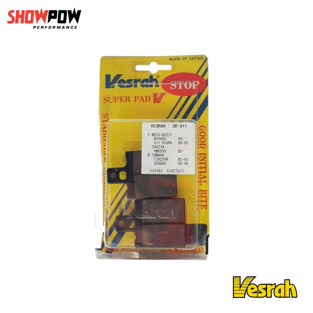 ผ้าเบรก VESRAH SD-911