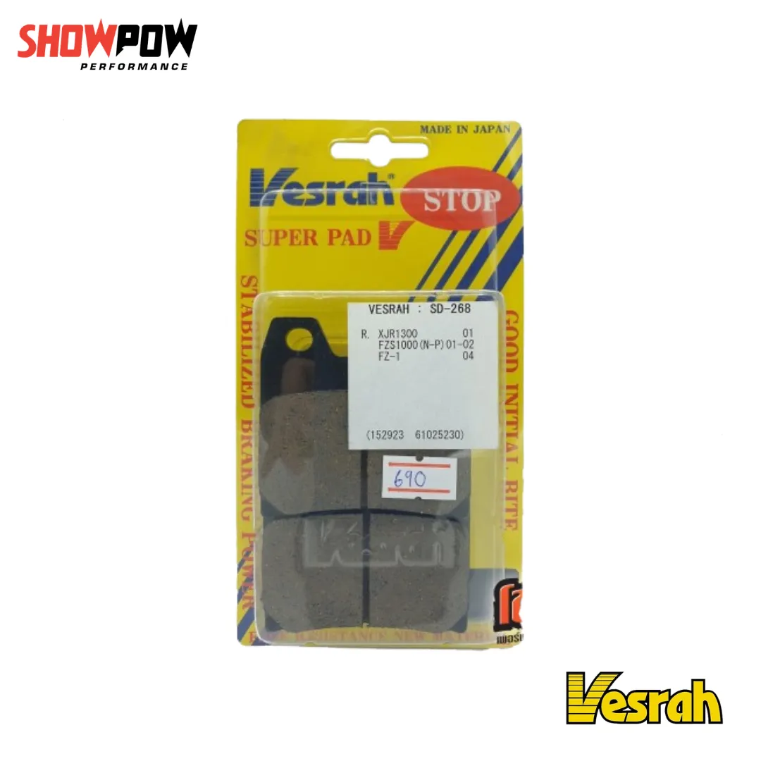 ผ้าเบรก VESRAH SD-268