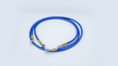 ชุดสายเบรกถักสเตนเลส HEL : ใส่ Yamaha M-SLAZ - Image 4