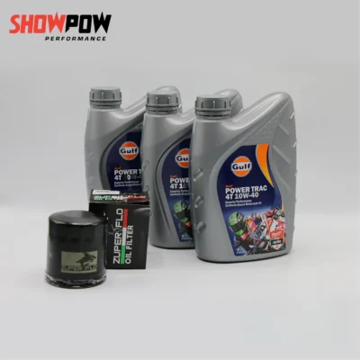 GULF POWER TRAC 4T + กรองน้ำมันเครื่อง