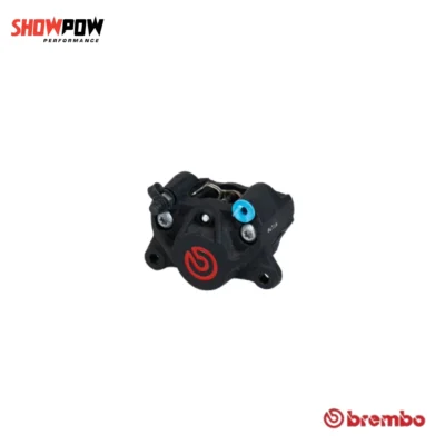 ปั้มล่าง BREMBO ปักข้างดำโลโก้แดง 84 mm. (black)