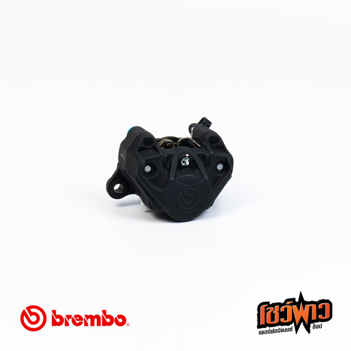 ปั้มล่าง BREMBO ปักข้างดำโลโก้แดง 84 mm. (black) - Image 5
