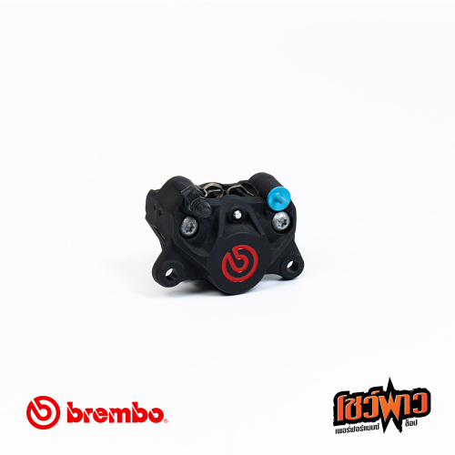 ปั้มล่าง BREMBO ปักข้างดำโลโก้แดง 84 mm. (black) - Image 8
