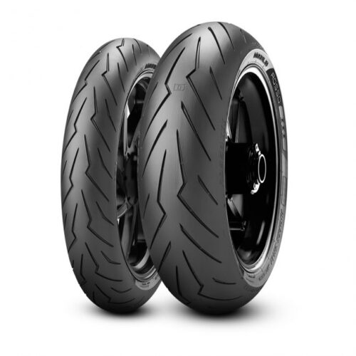 Pirelli Diablo ROSSO III : 120/70ZR17+190/55ZR17 - Image 4