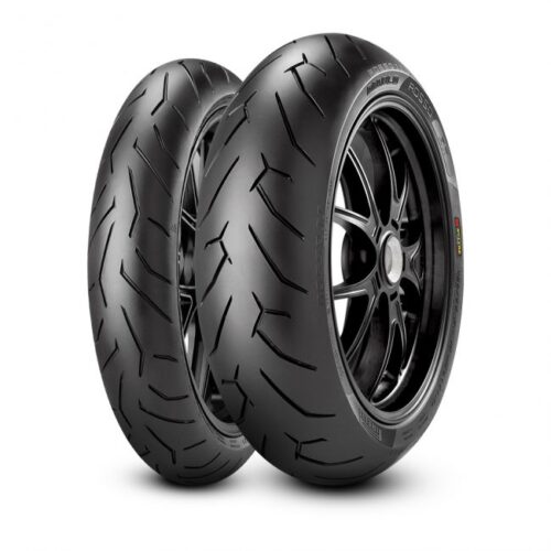 Pirelli Diablo ROSSO II : 120/70ZR17+180/55ZR17 - Image 3