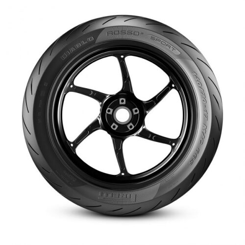 Pirelli DIABLO ROSSO SPORT : 110/70-17 + 140/70-17 - Image 4