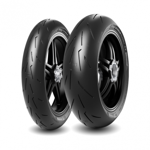 Pirelli Diablo ROSSO IV CORSA : 120/70ZR17+190/55ZR17 - Image 2