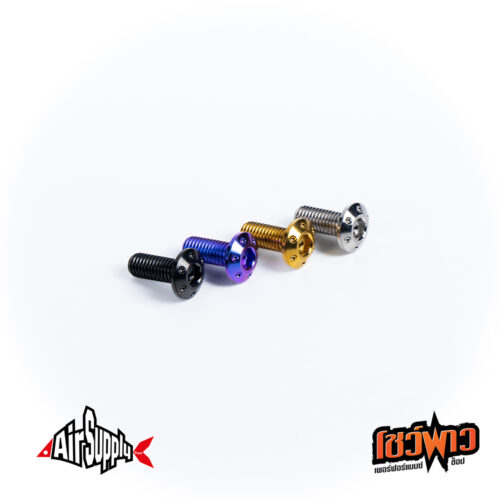 Flat (Disc Brake) NO SHOULDER น็อตจานเบรกไม่มีบ่า M6 - Image 2