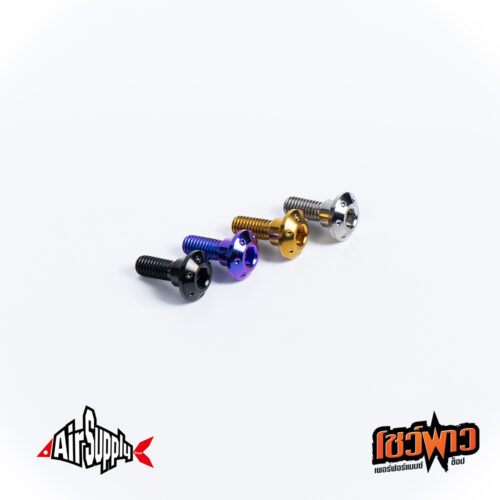 Flat (Disc Brake) WITH 5mm  SHOULDER น็อตจานเบรก บ่าสูง 5 มม. M6 - Image 2