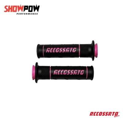 Accossato Hand Grips ดำ-เขียวมะนาว (ปลายเปิด)