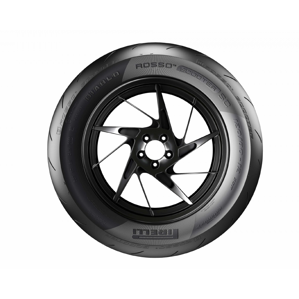 Pirelli DIABLO ROSSO SCOOTER SC : 110/80-14 + 140/70-14 - Image 5