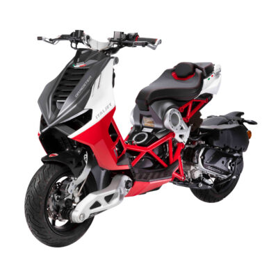ITALJET RED WHITE WIYH RED FREME COLOR