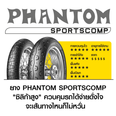 Pirelli PHANTOM SPORTCOMP : 100/90-18+130/70-18