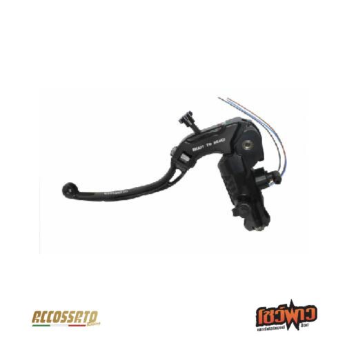 ปั๊มเบรกซ้าย/คลัตช์ ACCOSSATO MASTER CYLINDER CNC พับได้ (16 MM.)