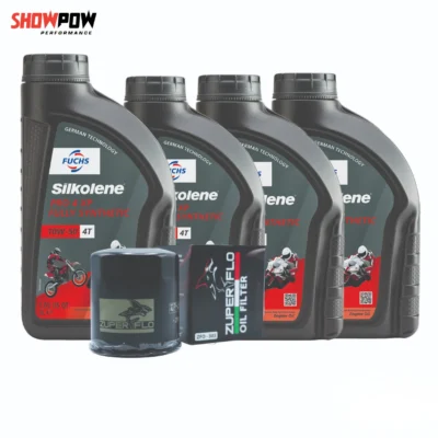 PRO 4 XP : Ester Based Fully Synthetic : 10W-40 XP + กรองน้ำมันเครื่อง