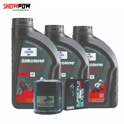 PRO 4 XP : Ester Based Fully Synthetic : 10W-40 XP + กรองน้ำมันเครื่อง