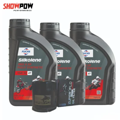 PRO 4 XP : Ester Based Fully Synthetic : 10W-50 XP + กรองน้ำมันเครื่อง