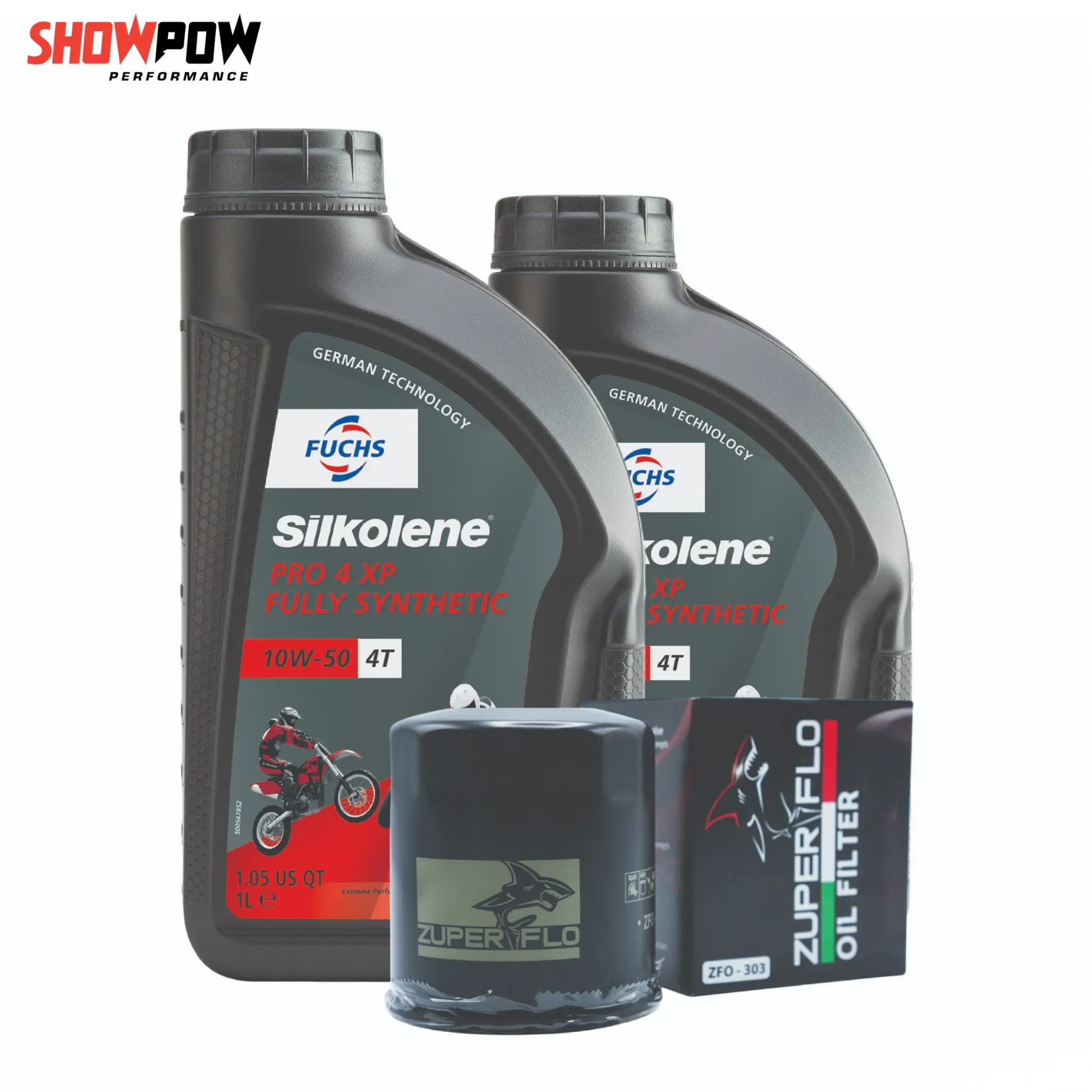 PRO 4 XP : Ester Based Fully Synthetic : 10W-40 XP + กรองน้ำมันเครื่อง