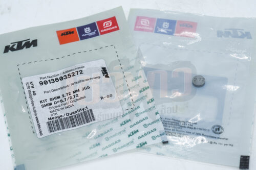 Shim D=8,7/2,72 200cc แผ่นชิมวาล์ว KTM 200 CC เบอร์ 8 ขนาด 2,72 200 cc.KTM - Image 2