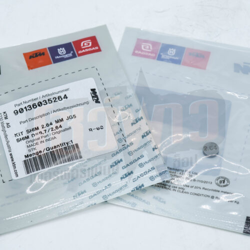 Shim D=8,7/2,64 200cc แผ่นชิมวาล์ว KTM 200 CC เบอร์ 8 ขนาด 2,64 200 cc.KTM