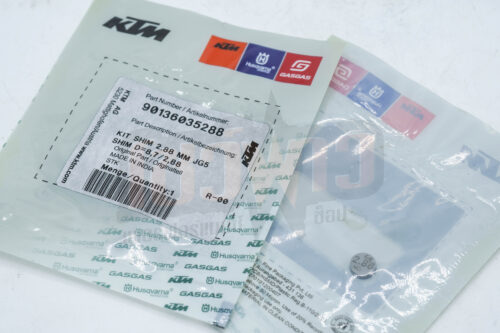 Shim D=8,7/2,32 200cc แผ่นชิมวาล์ว KTM 200 CC เบอร์ 8 ขนาด 2,32 200 cc.KTM - Image 5