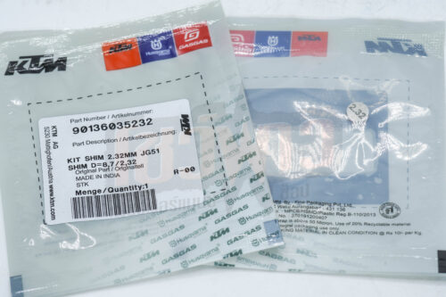 Shim D=8,7/2,32 200cc แผ่นชิมวาล์ว KTM 200 CC เบอร์ 8 ขนาด 2,32 200 cc.KTM - Image 3