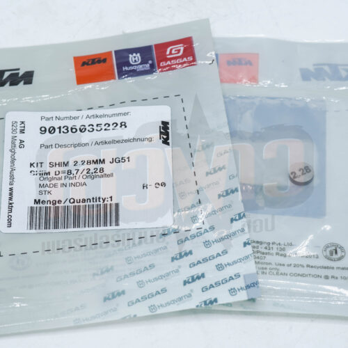 Shim D=8,7/2,28 200cc แผ่นชิมวาล์ว KTM 200 CC เบอร์ 8 ขนาด 2,28 200 cc.KTM