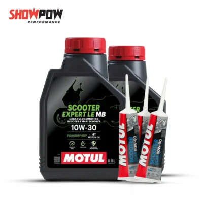 motul SET4 น้ำมันเครื่อง x2 + เฟืองท้าย x3 = 499 -04