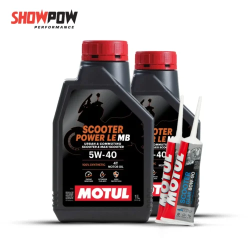Motul SET3 น้ำมันเครื่อง x2 + เฟืองท้าย x2 = 799-02