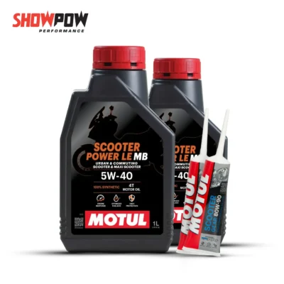 Motul SET3 น้ำมันเครื่อง x2 + เฟืองท้าย x2 = 799-02