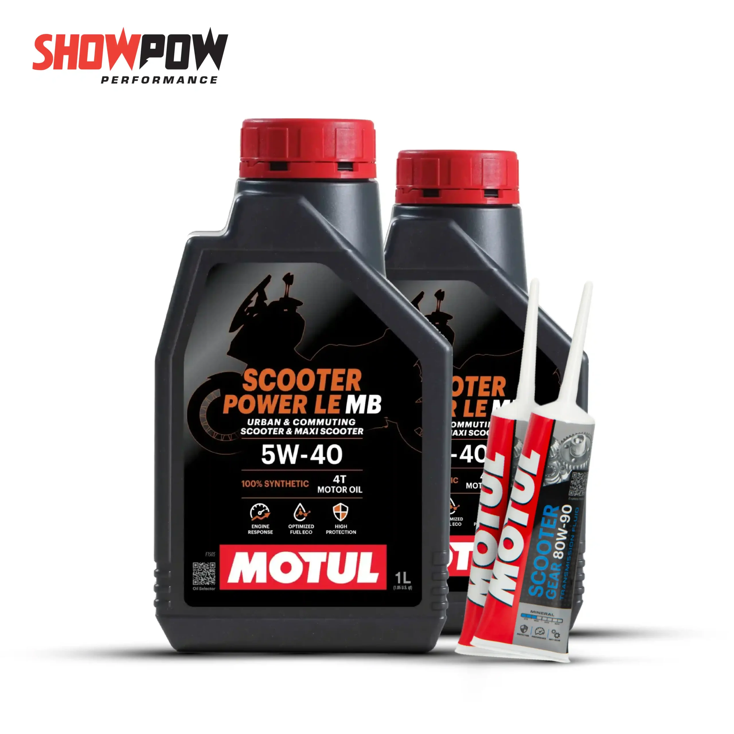 Motul SET3 น้ำมันเครื่อง x2 + เฟืองท้าย x2 = 799-02