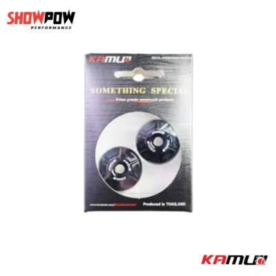 ปลายแฮนด์ Kamui สีดำล้วน ตรงรุ่น GIORNO+ / CLICK-160