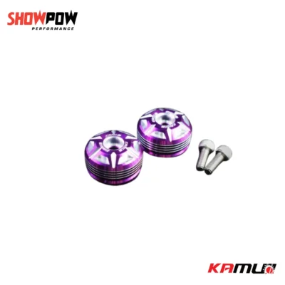 ปลายแฮนด์ Kamui สีม่วง ตรงรุ่น GIORNO+ / CLICK-160