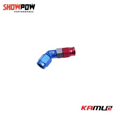 หัวสายเบรด CNC45 องศา ม่วง KAMUI