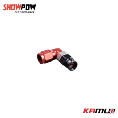 หัวสายเบรค CNC90 องศา แดง KAMUI