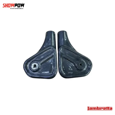 Lambretta Carbon x300 / v200 ฝาครอบเท้าโช๊ค