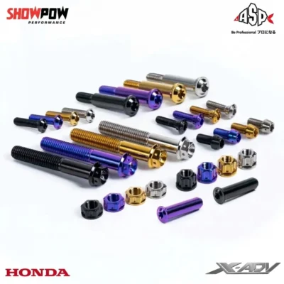 ชุดน็อต TITANIUM สำหรับรถ HONDA X-ADV 750